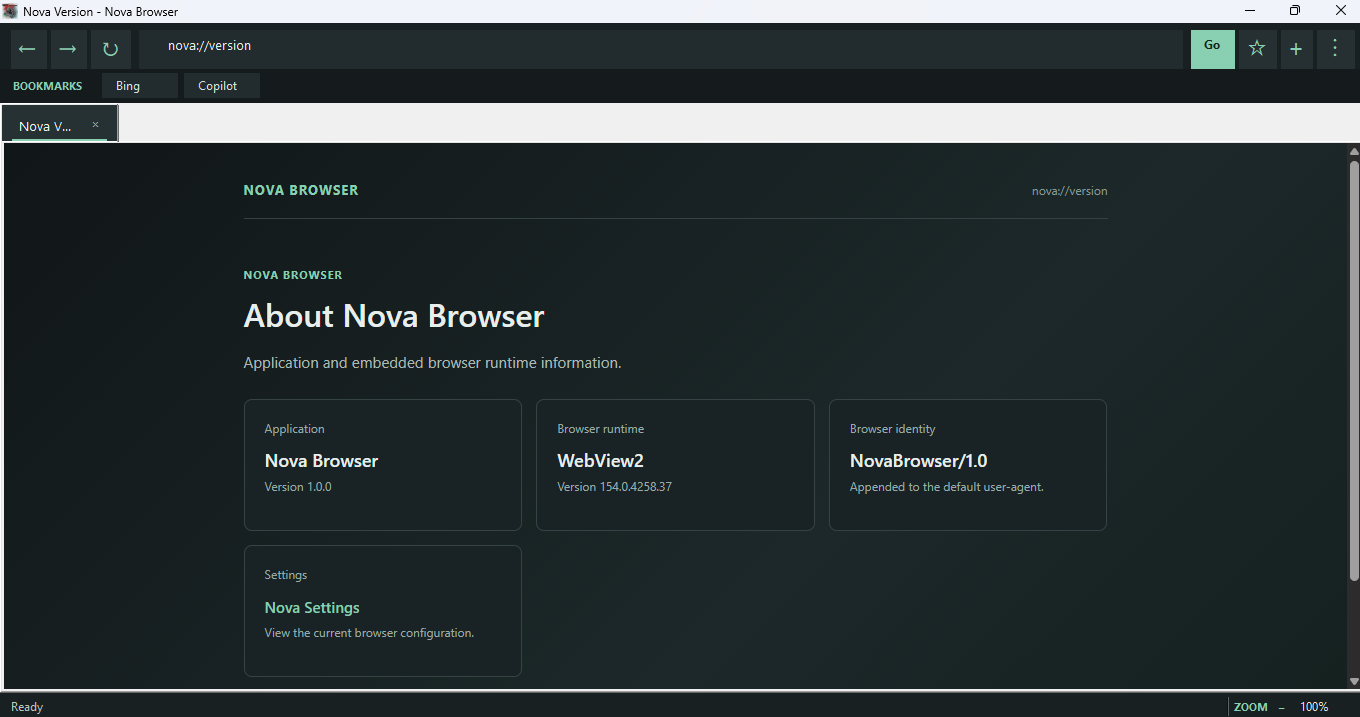 Version Page