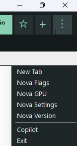 Nova Menu